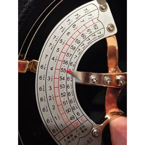 Goorin Bros Classic Black Wool Felt Bowler Hat Sz S (6-7/8) - Made In USA - Picture 8 of 8